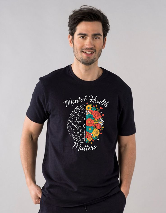 Mental Health Matters Classic tshirt (100% cotton regular fit)
