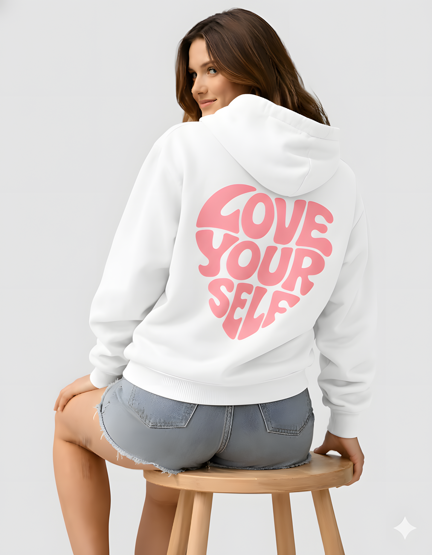 Love Yourself Unisex Oversized Hoodie