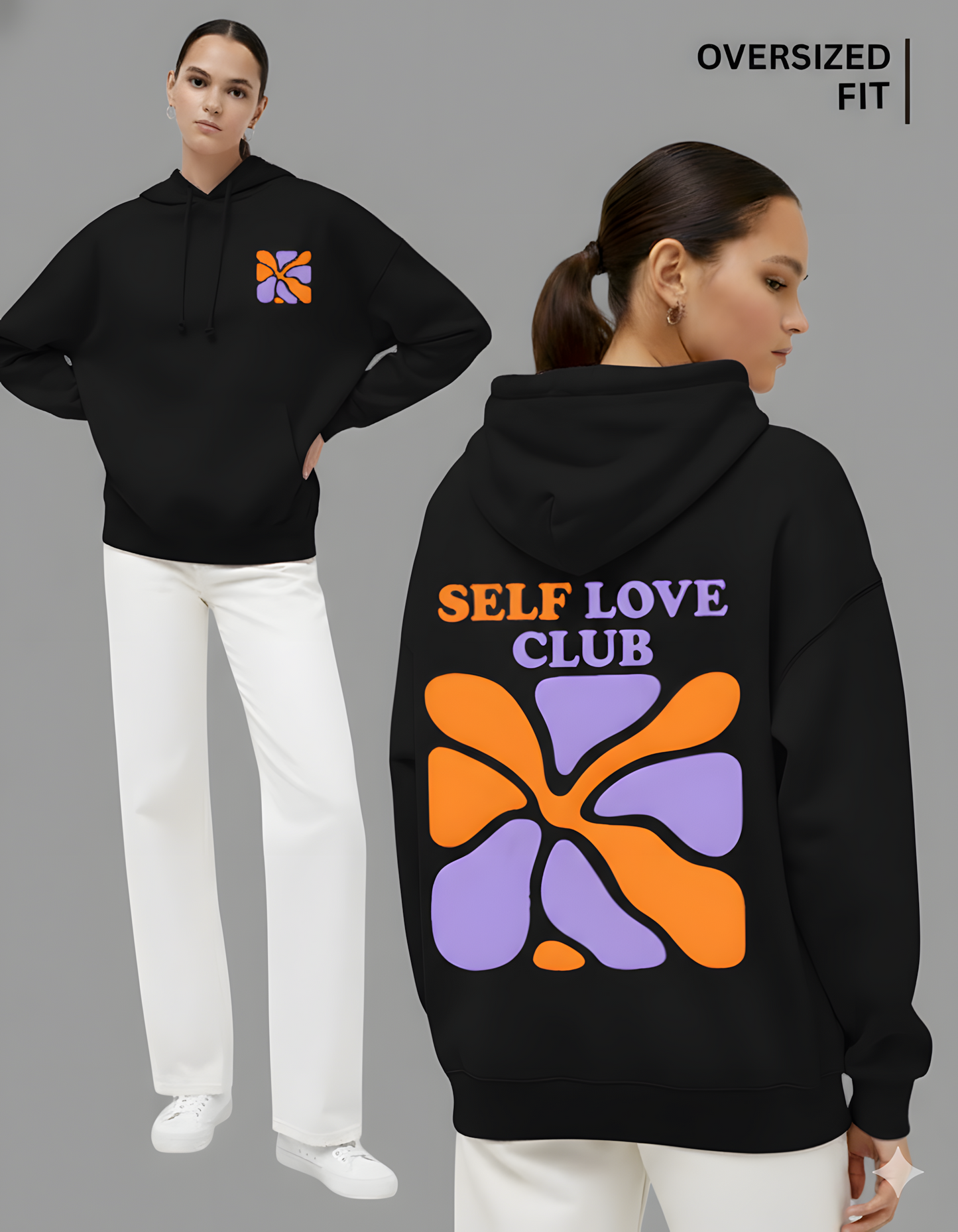 Self Love Club Unisex Oversized Hoodie