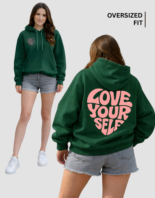 Love Yourself Unisex Oversized Hoodie