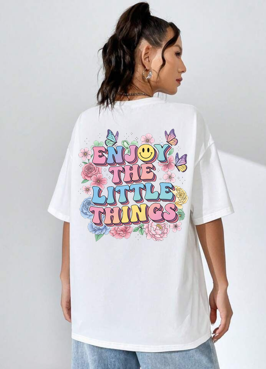 🌼 Enjoy The Little Things-Unisex Oversized Classic T-Shirt