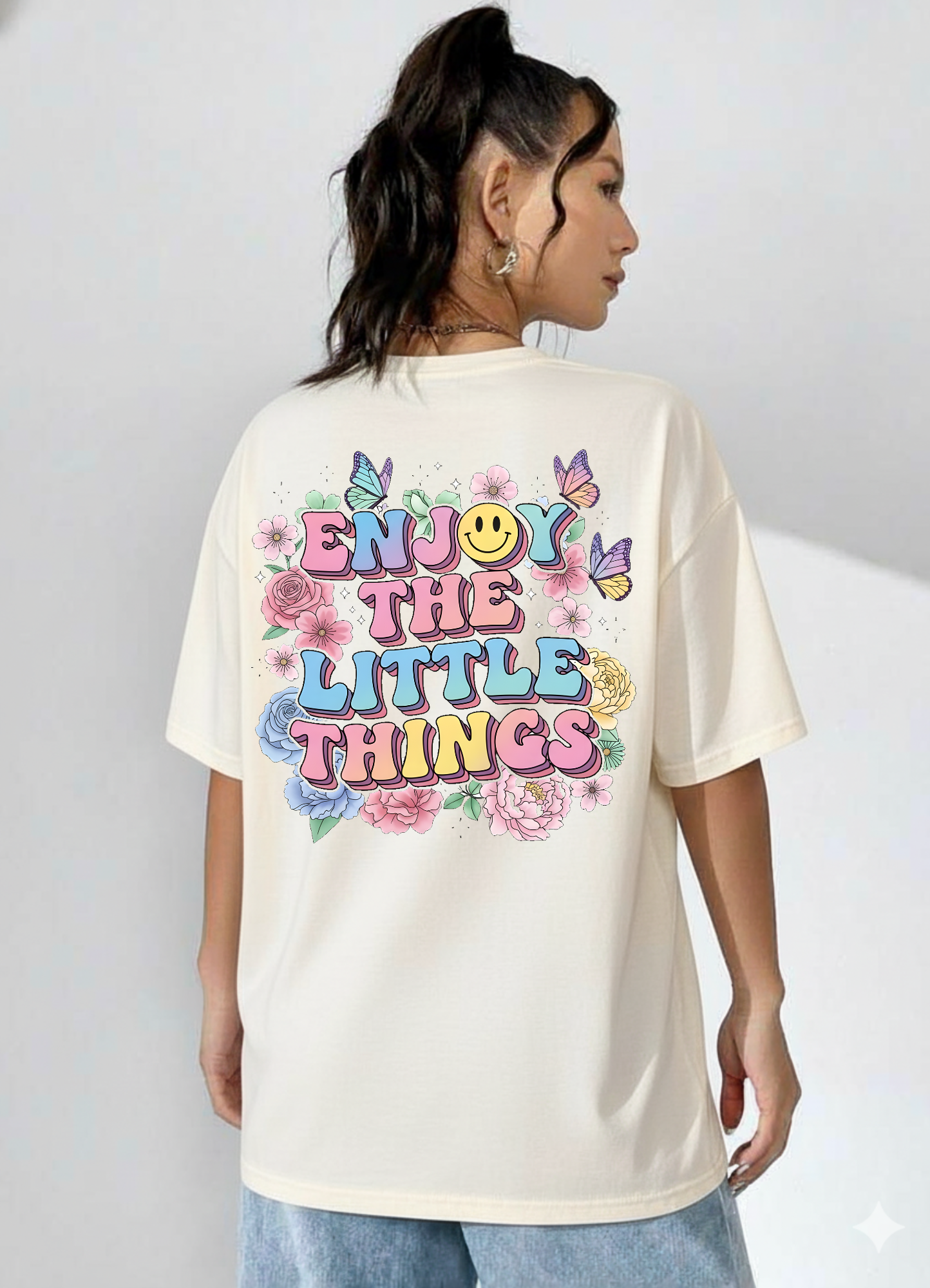 🌼 Enjoy The Little Things-Unisex Oversized Classic T-Shirt