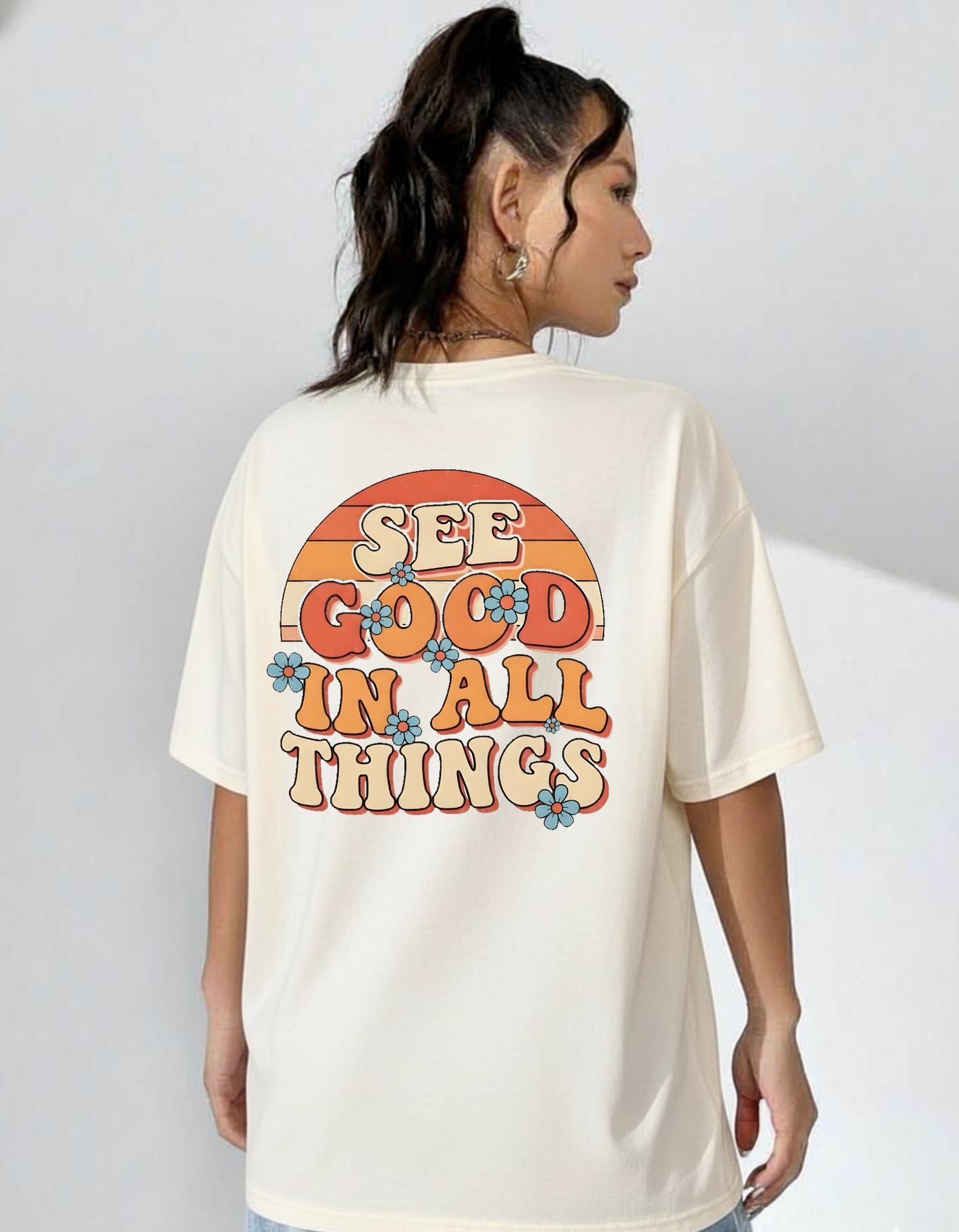 See Good in ALL Things☺️✨ Unisex Oversized Classic T-Shirt