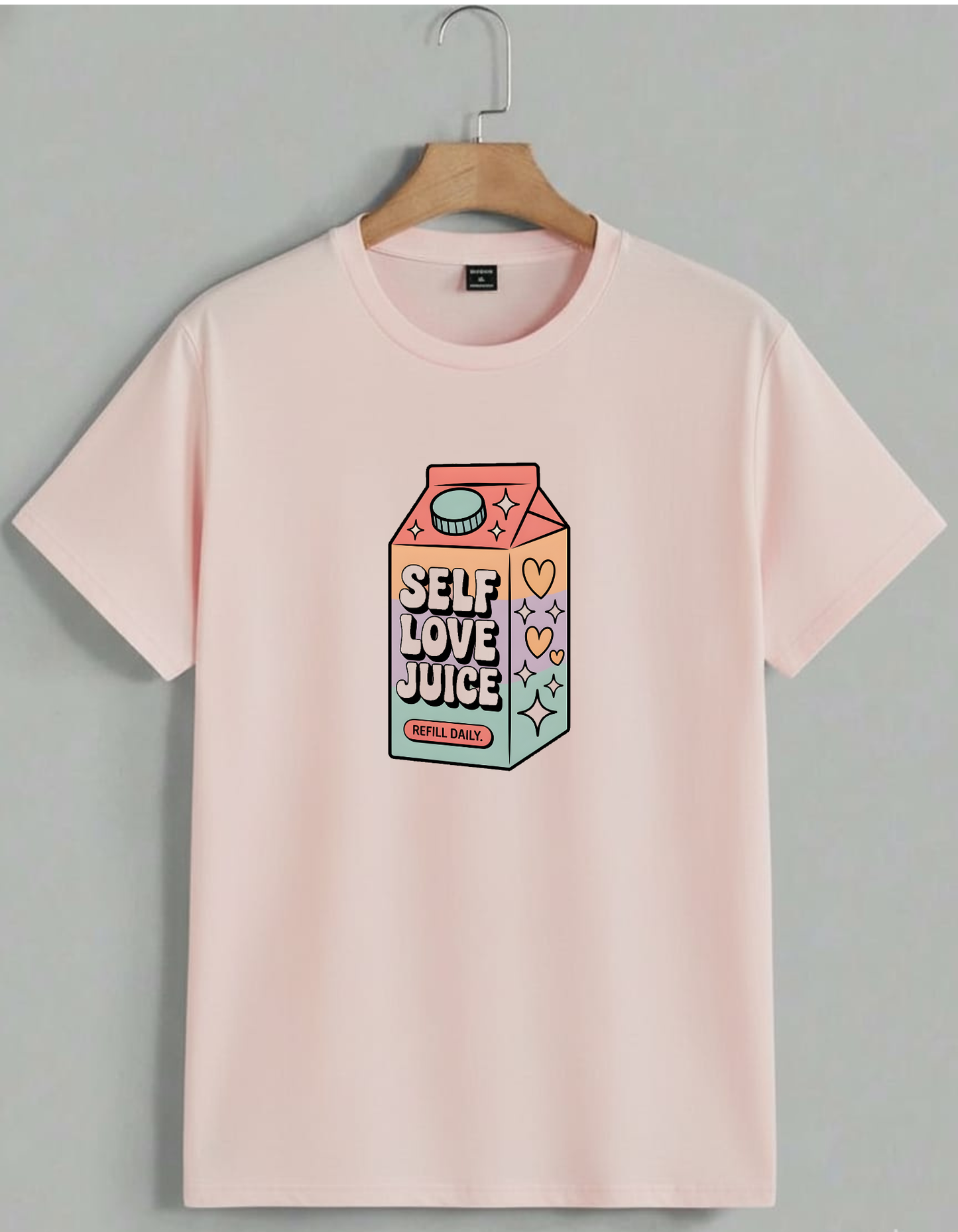 Self Love Juice💙 Classic Tshirt For Daily Wear