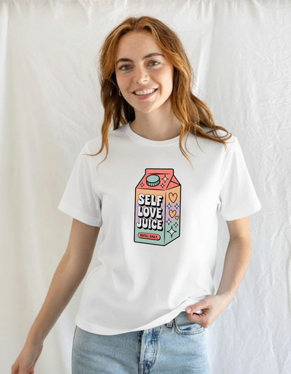 Self Love Juice💙 Classic Tshirt For Daily Wear