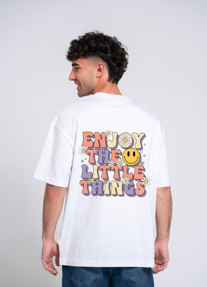 ❤️Enjoy The Little Things☺️✨💫 / Oversized Classic tee*