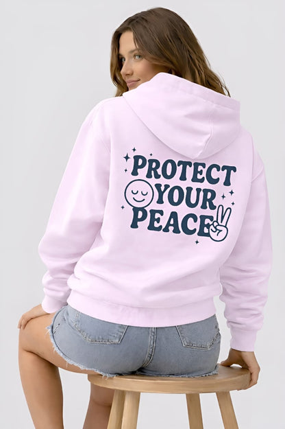 Protect Your Peace Unisex Oversized Hoodie