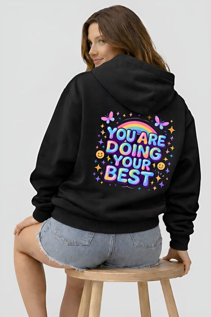 You Are Doing Your Best Unisex Oversized Hoodie