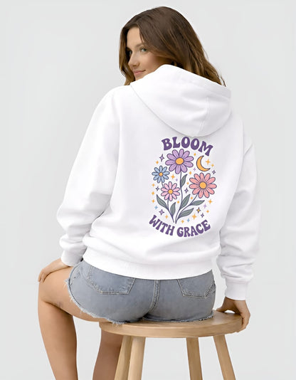 Bloom With Grace Unisex Oversized Hoodie