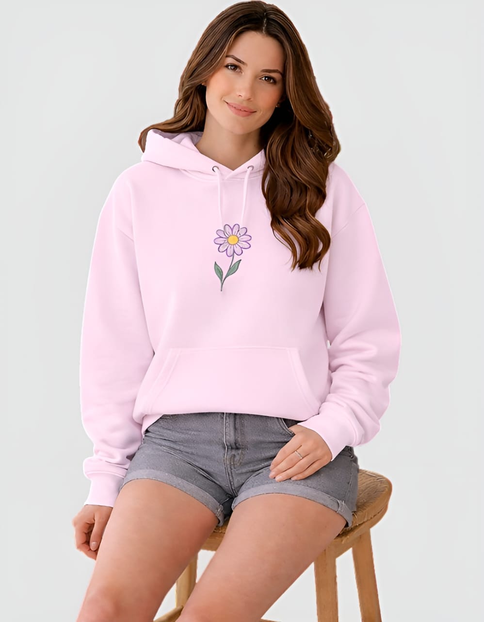 Bloom With Grace Unisex Oversized Hoodie